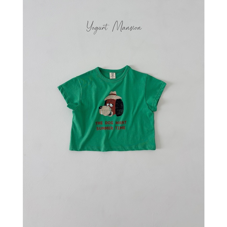 🇰🇷 yogurt Mansion  the dog T恤-規格圖4
