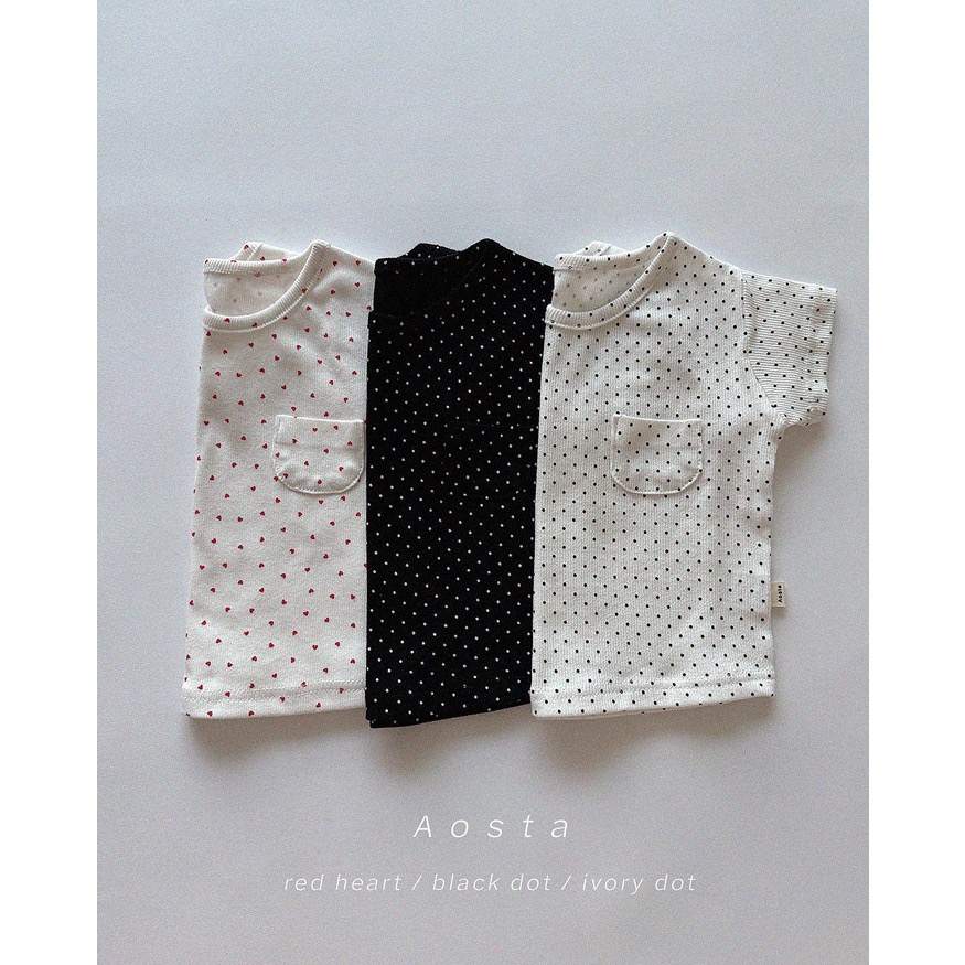 韓國🇰🇷 Aosta 口袋T恤-細節圖5