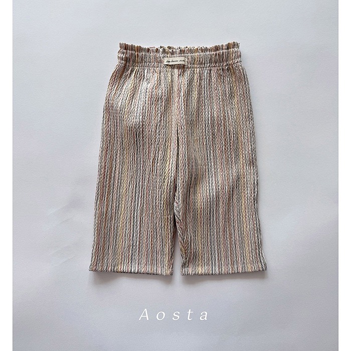 韓國🇰🇷Aosta 夏季泡泡長褲-細節圖2