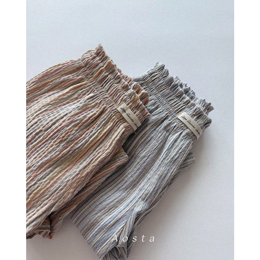 韓國🇰🇷Aosta 夏季泡泡長褲-細節圖3