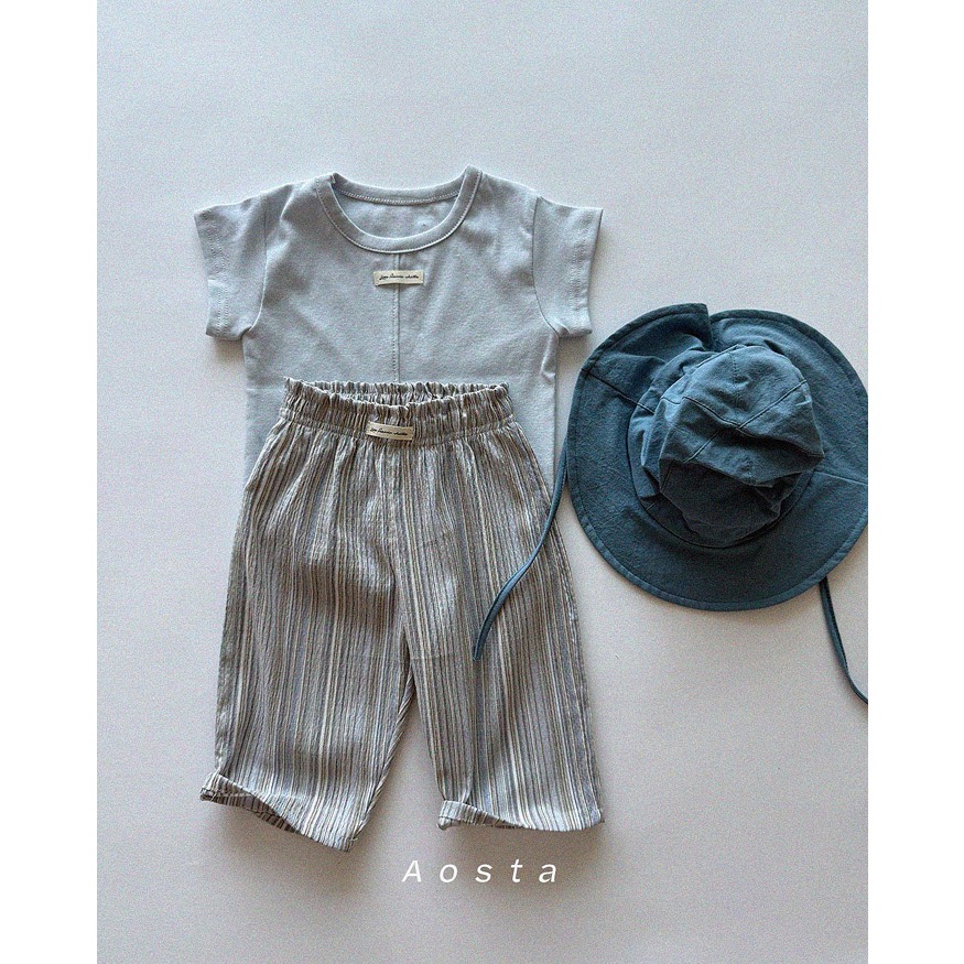 韓國🇰🇷Aosta 夏季泡泡長褲-細節圖5