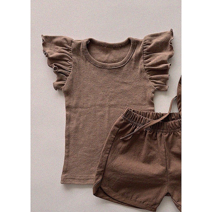 韓國🇰🇷 Aosta蝴蝶袖T恤-細節圖2