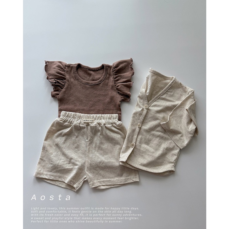 韓國🇰🇷 Aosta蝴蝶袖T恤-細節圖3