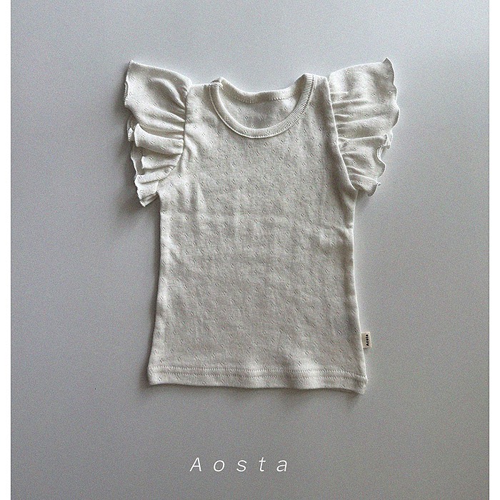 韓國🇰🇷 Aosta蝴蝶袖T恤-規格圖8