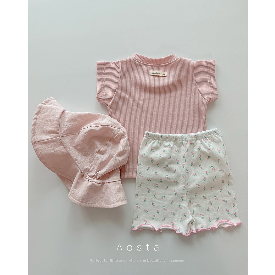 韓國🇰🇷 Aosta 螺紋T恤-細節圖4