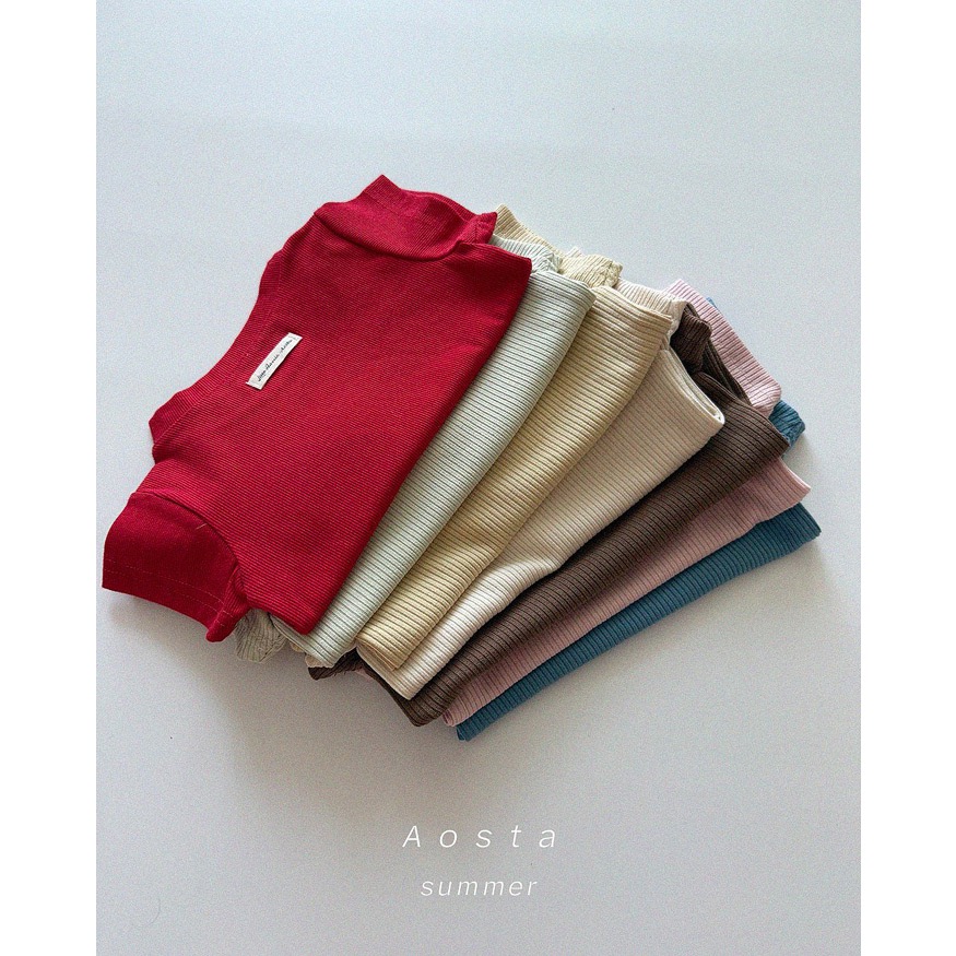韓國🇰🇷 Aosta 螺紋T恤-細節圖9