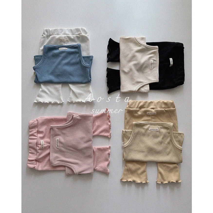 韓國🇰🇷Aosta 螺紋背心-細節圖2