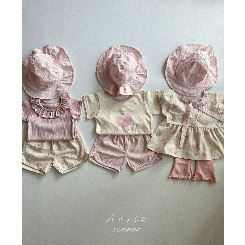 韓國🇰🇷 Aosta 檸檬蜜桃T恤-細節圖3