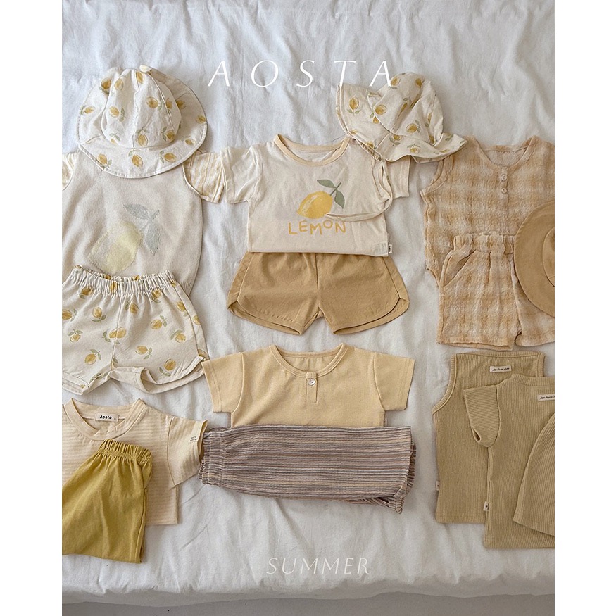 韓國🇰🇷 Aosta 檸檬蜜桃T恤-細節圖9