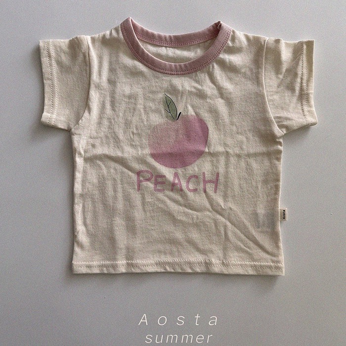 韓國🇰🇷 Aosta 檸檬蜜桃T恤-規格圖10