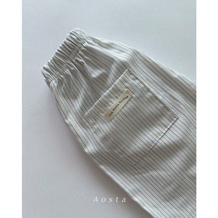 韓國🇰🇷 Aosta 條紋短褲-細節圖3