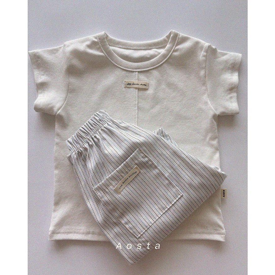 韓國🇰🇷 Aosta 條紋短褲-細節圖7