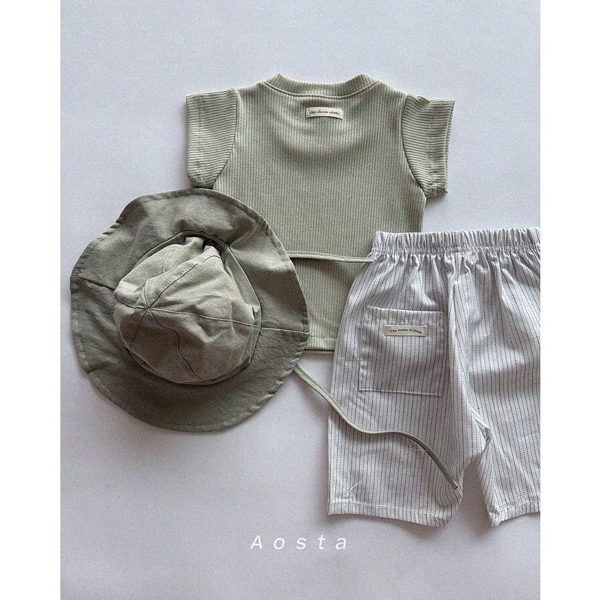 韓國🇰🇷 Aosta 條紋短褲-細節圖8