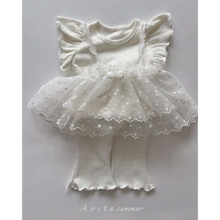 韓國🇰🇷Aosta 蕾絲背心裙-細節圖6