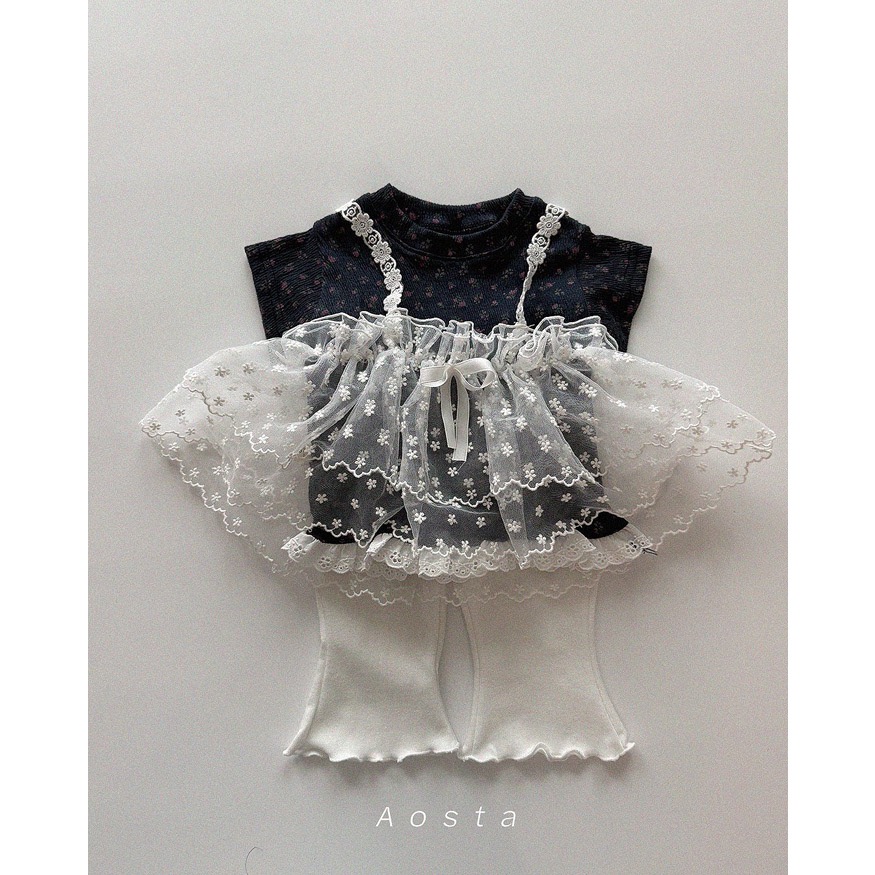 韓國🇰🇷Aosta 蕾絲背心裙-細節圖7