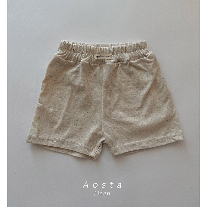 韓國🇰🇷Aosta 亞麻短褲-規格圖7