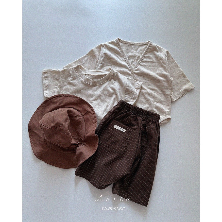 韓國🇰🇷Aosta 亞麻上衣-細節圖5