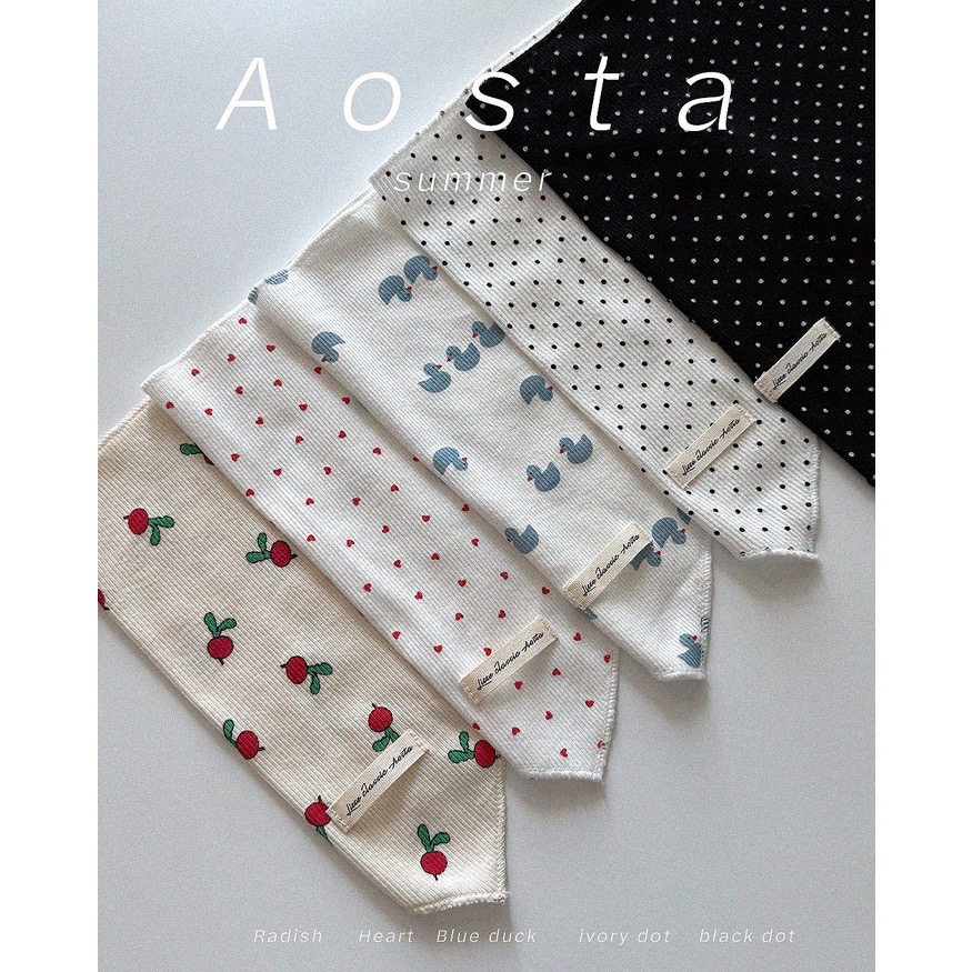 韓國🇰🇷Aosta 三角巾-細節圖7