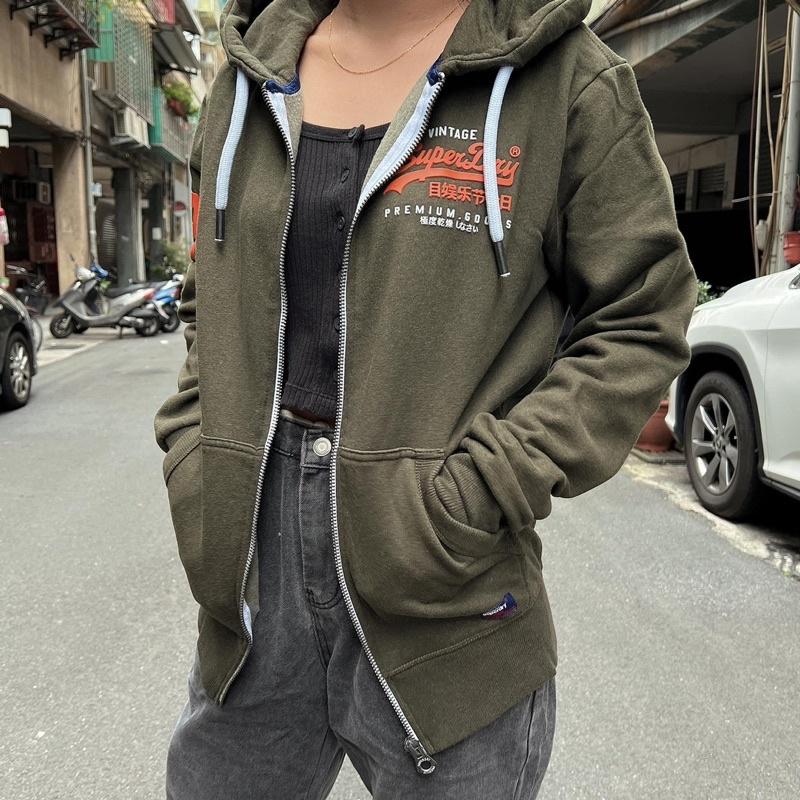 《現貨商品》Superdry 經典Logo連帽外套-細節圖2