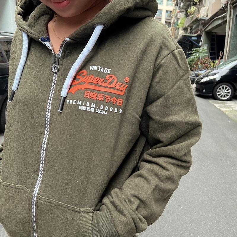 《現貨商品》Superdry 經典Logo連帽外套-細節圖3