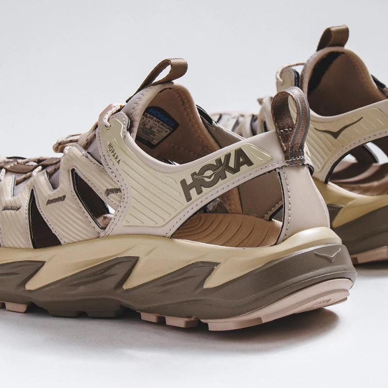 HOKA ONE ONE HOPARA SANDAL 涼鞋 沙色-細節圖4