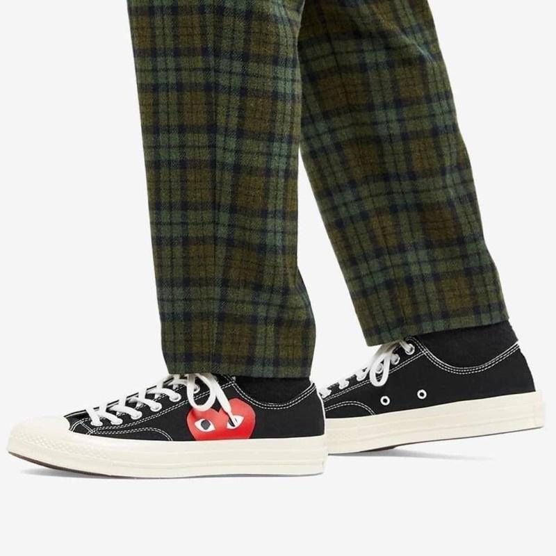 《現貨商品》CDG Play X Converse 1970 高筒 低筒 川久保玲 帆布鞋-細節圖2