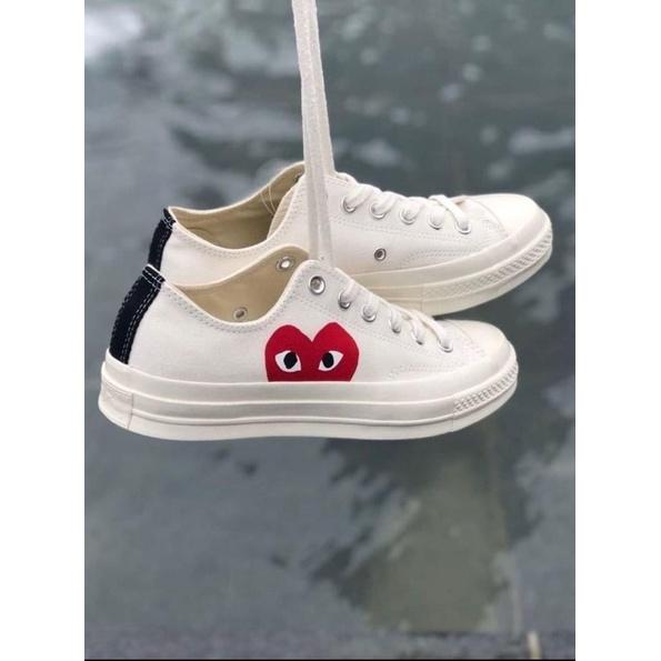 《現貨商品》CDG Play X Converse 1970 高筒 低筒 川久保玲 帆布鞋-細節圖3