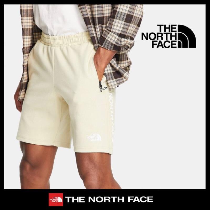 《現貨商品》The north face 北臉 TNF 奶油杏色 太空棉 短褲-細節圖5