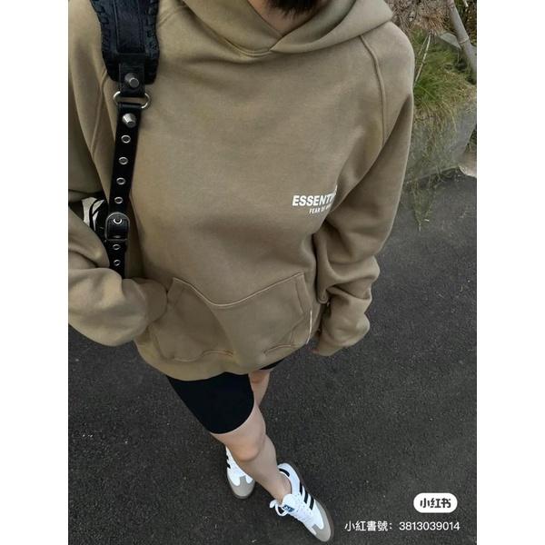 《現貨商品》Essentials fear of god 胸前小標 帽tee-細節圖3