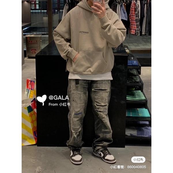 《現貨商品》Essentials fear of god 胸前小標 帽tee-細節圖4