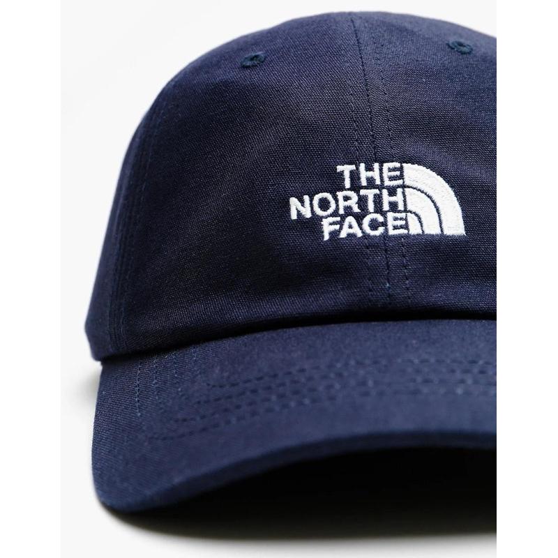 The north face Norm Cap 北臉 TNF 深藍 老帽 鴨舌帽-細節圖2