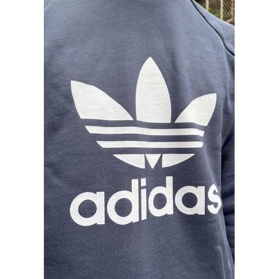 《現貨商品》adidas originals trefoil 愛迪達 三葉草 大學T-細節圖2