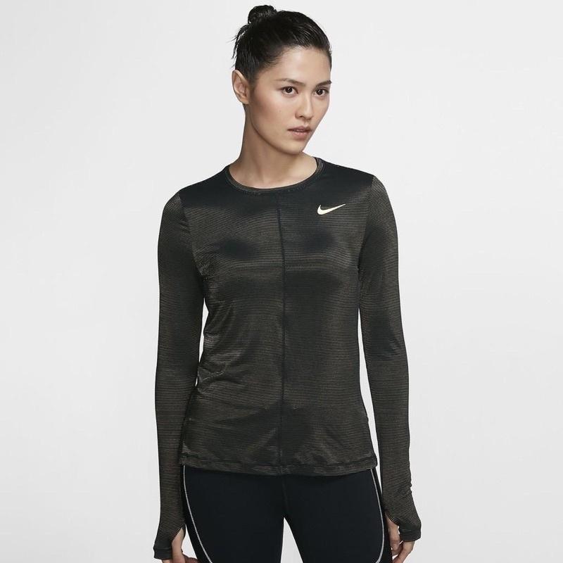 《現貨商品》NIKE 跑步 排汗 訓練 女款 長TEE-細節圖2