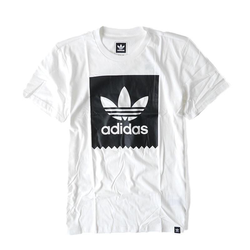 <現貨實拍>Adidas originals trefoil Box logo 短TEE-細節圖7