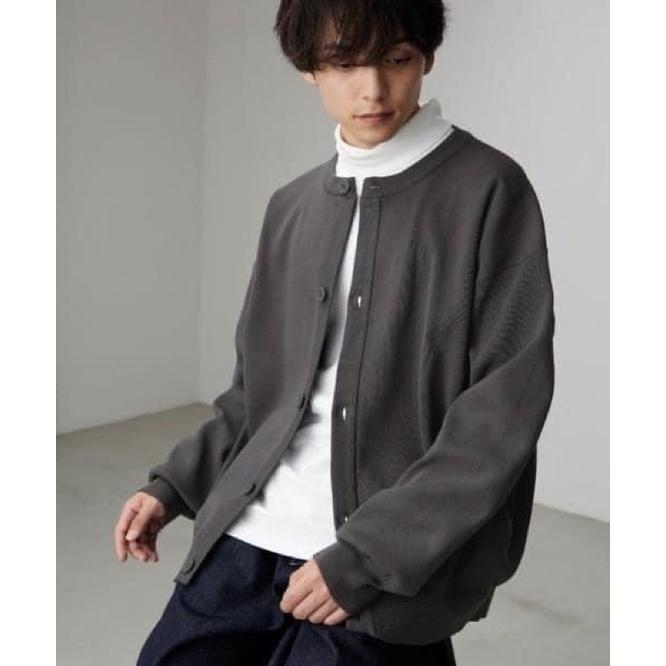 《預購商品》MONO-MART 日本限定 質感 圓領寬鬆 開襟衫 針織外套-細節圖7