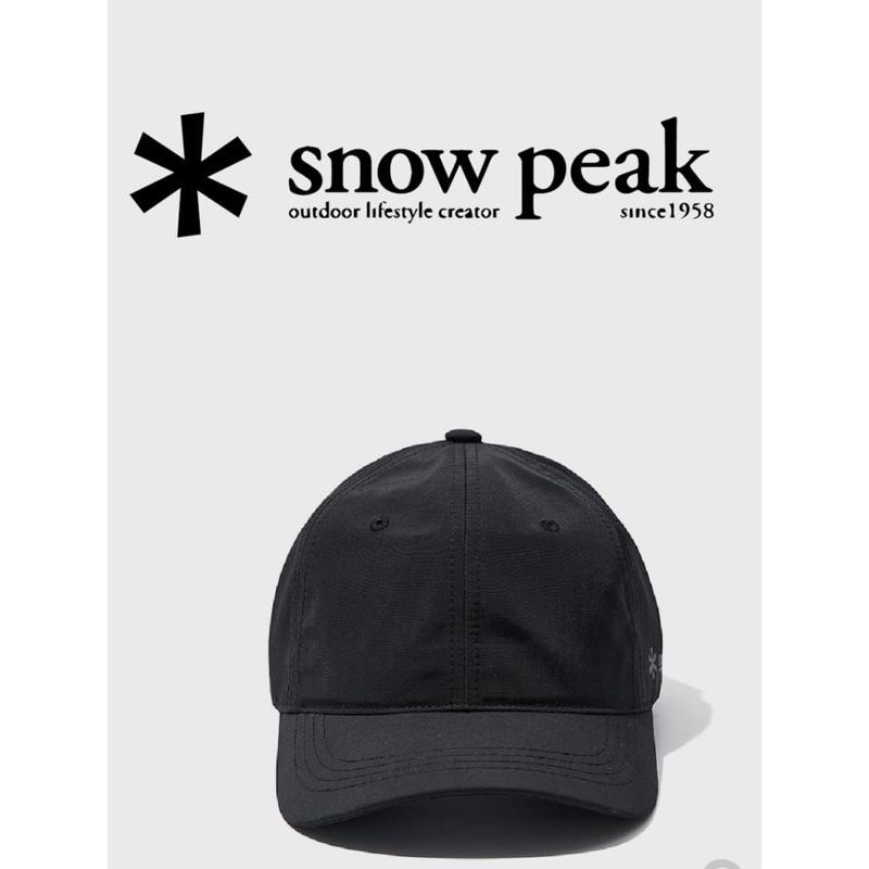 SNOW PEAK 反光logo 機能速乾 老帽-細節圖5