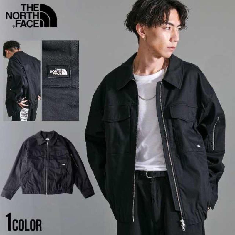 韓國白標 TNF 北臉 The north face ALL-ROUND COLLAR BOMBER 哈靈頓夾克外套-細節圖2