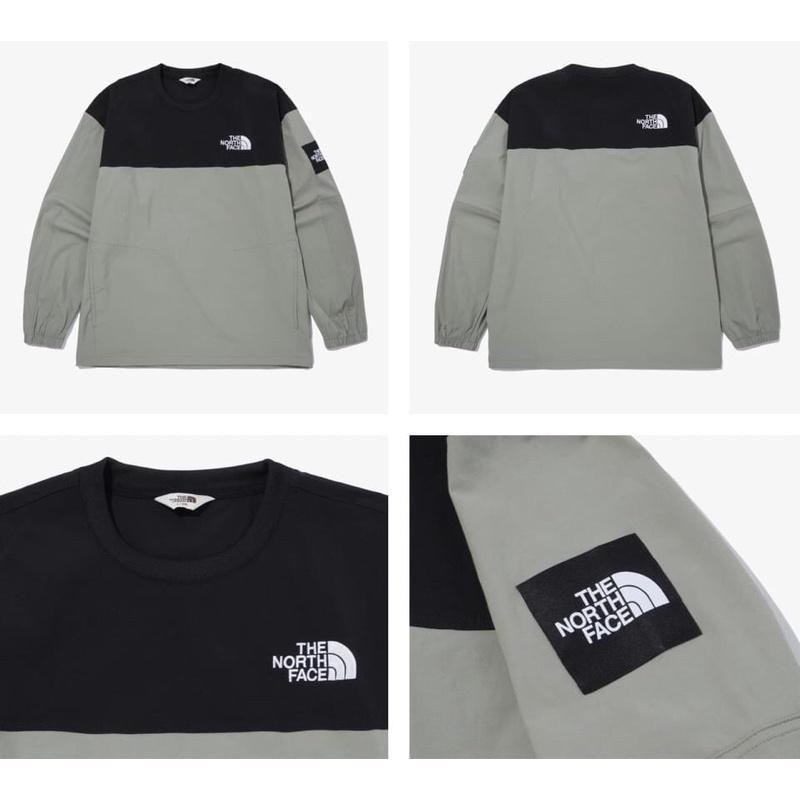 《預購商品》韓國 白標限定The North Face 北臉 輕尼龍 大學TEE-細節圖2