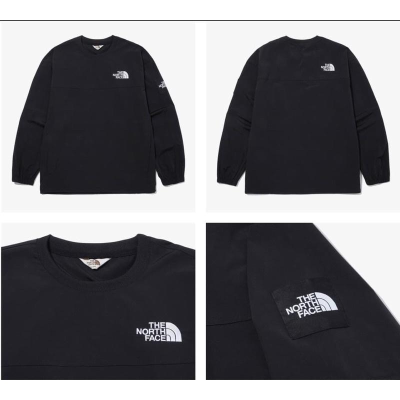 《預購商品》韓國 白標限定The North Face 北臉 輕尼龍 大學TEE-細節圖3