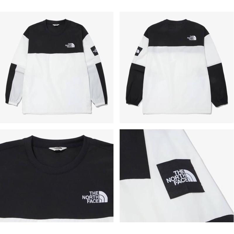 《預購商品》韓國 白標限定The North Face 北臉 輕尼龍 大學TEE-細節圖4