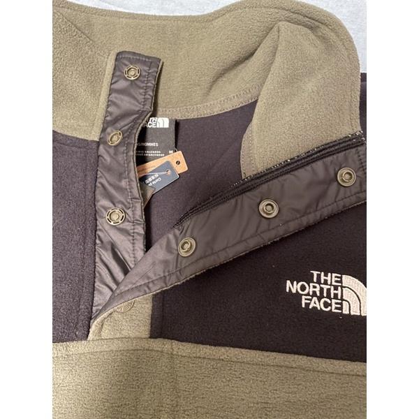 《現貨商品》The North Face 北臉 1/4 Glacier羊毛立領排扣上衣-細節圖6