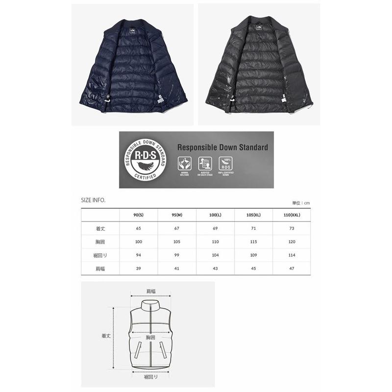 北臉 TNF The north face RDS 羽絨背心-細節圖5