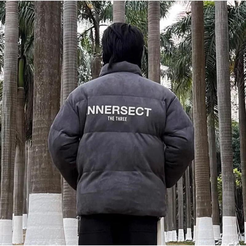 innersect 麂皮絨 立領 鋪棉外套-細節圖4