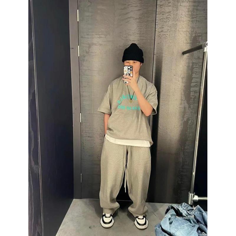 Essentials fear of god 24SS 重磅膠印 短tee-細節圖3