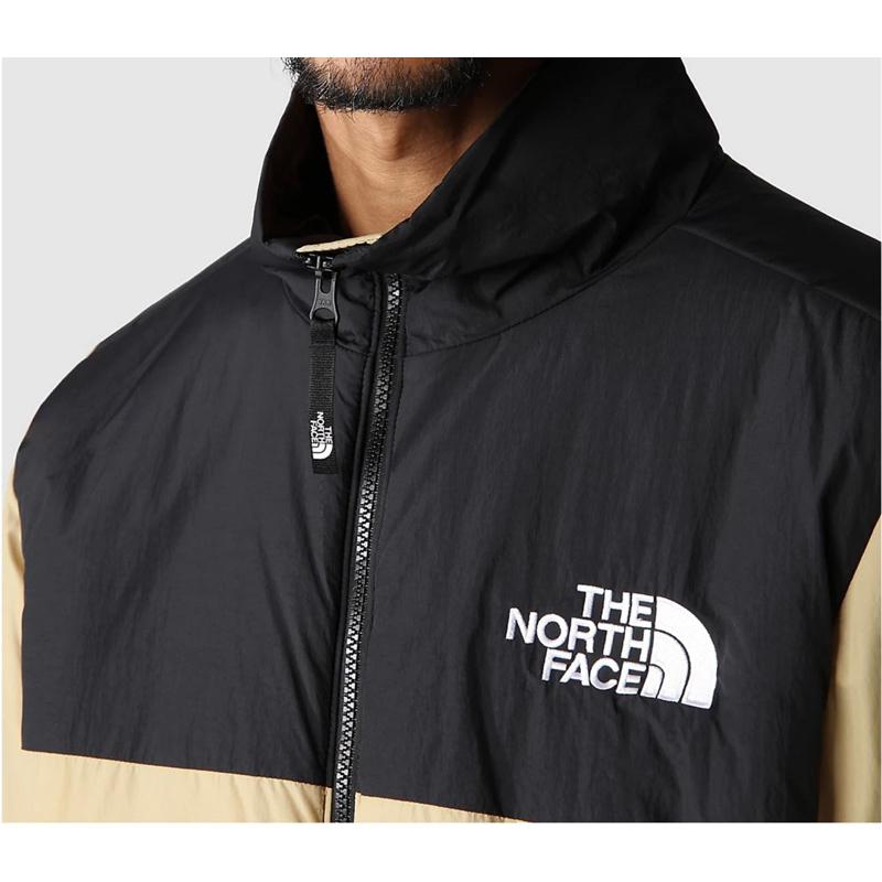 北臉 TNF The north face gosei puffer 奶茶色 厚外套-細節圖2