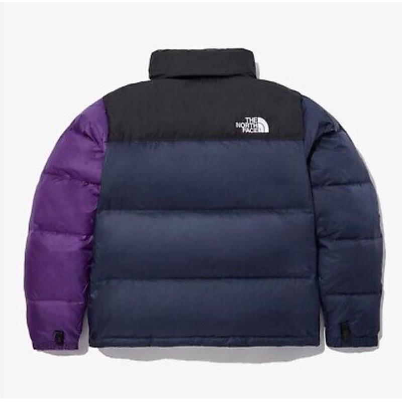 TNF 北臉 The north face 1996 nuptse 拼接色 羽絨外套-細節圖2