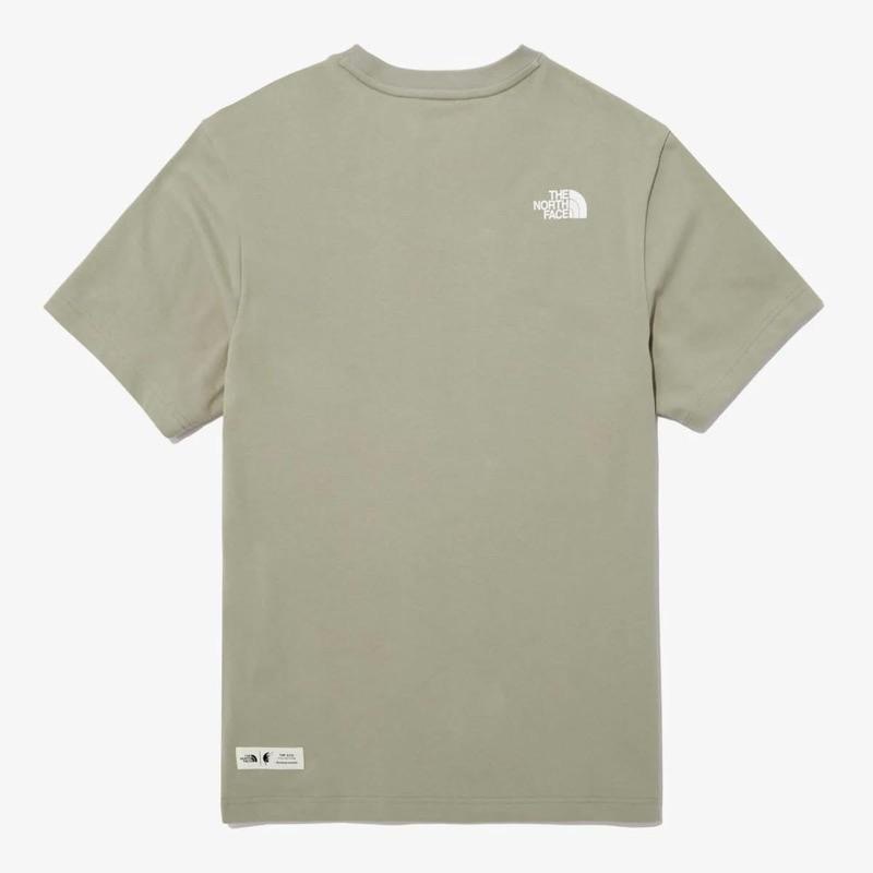 韓國 白標 THE NORTH FACE ECO TECH 基本款 短tee-細節圖2