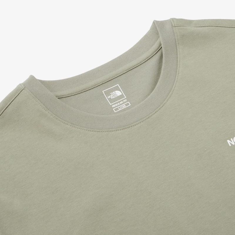 韓國 白標 THE NORTH FACE ECO TECH 基本款 短tee-細節圖4