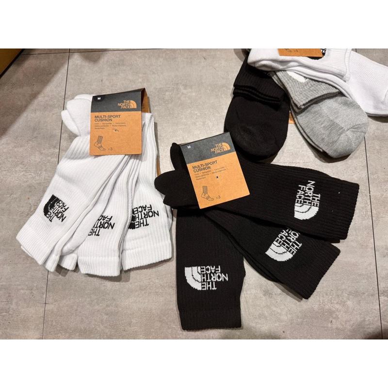 TNF 北臉 The north face essentials daily 長襪 中筒襪 三雙組-細節圖4
