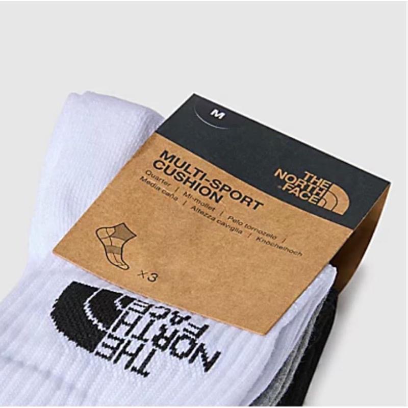 TNF 北臉 The north face essentials daily 長襪 中筒襪 三雙組-細節圖8